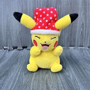 Christmas Pokemon‎ Pikachu Plush Toy 9"